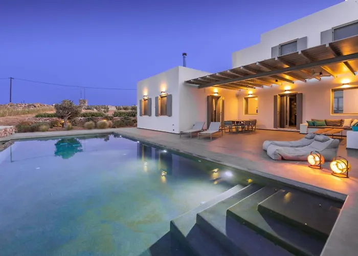 Cactilia In Punda Paros For 8 With Private Pool * Piso Livadi