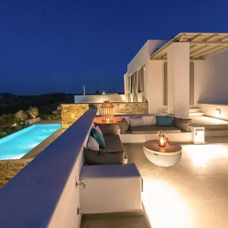 Cactilia In Punda Paros For 8 With Private Pool Villa
